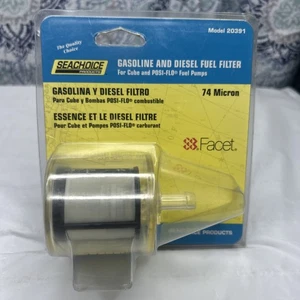 Seachoice #20391 FACET #43178  Marine Gas & Diesel Fuel Filter BRAND NEW - Bild 1 von 9