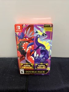 Pokémon Scharlachrot & Pokémon Violett Doppelpack (Nintendo Switch, 2022) NEU - Bild 1 von 2
