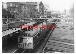 Eisenbahn Foto BR Class 304 304037 Alderley Edge 1974 AM4 Electric Unit 37 - Bild 1 von 1