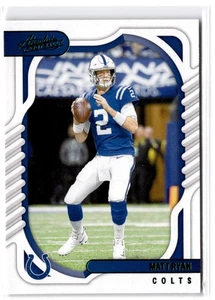 2022 Panini Absolute Matt Ryan #31 Green Indianapolis Colts - Picture 1 of 2