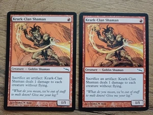 MTG Magic - Krark-Clan Shaman / Krark-Clan-Schamane - 2x - Mirrodin - EN - GD - Bild 1 von 1