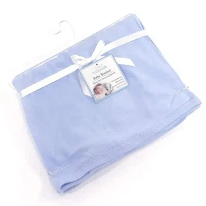 Happy Kids Receiving Blanket, Blue - Picture 1 of 2