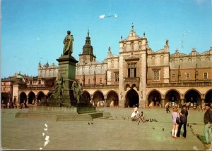 Hauptplatz Adam Mickiewicz Denkmal Stoffhallen Postkarte - Bild 1 von 2