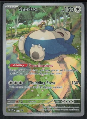 Snorlax - 051 Promo SV: Scarlet & Violet Promo Cards Holo LP-NM - Image 1 of 2