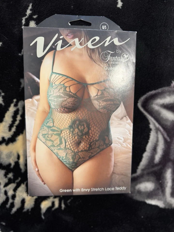 VIXEN by "Fantasy Lingere" Queen size (New) / (Unopened) - Image 1 of 2
