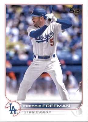 2022 Topps Update Baseball Card #US330 Freddie Freeman - Image 1 of 2