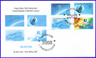 Turkish Cyprus 2000 Millennium (Technology, Science, Space) First Day Cover Fdc