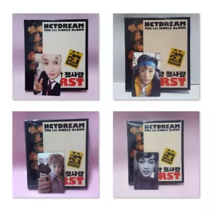 NCT DREAM 1er Álbum Individual EL PRIMER CD Abierto con Folleto + TARJETA FOTO Selecciona - Imagen 1 de 8