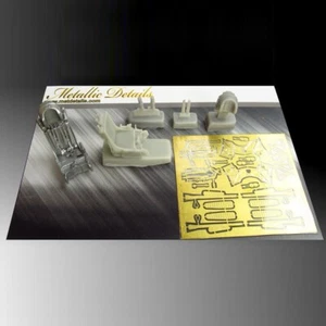 Asiento de eyección K-36DM tardío (para Su-24, Su-25, Su-27 MiG-29) resina y PE escala 1:48 - Imagen 1 de 6
