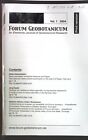 Neue und wieder entdeckte Hieracien auf Rügen; in: Vol. 1/2004 Forum Geobotanicu