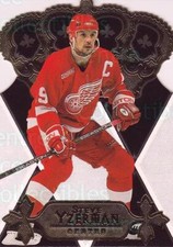 2000-01 Pacific Gold Crown Die-Cuts #15 Steve Yzerman