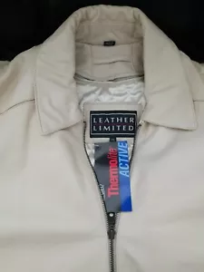 Men's Big & Tall Leather Limited Jacket Size 3XL - Picture 1 of 5