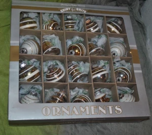 NEW Christopher Radko S/20 SHINY BRITE Xmas ORNAMENT Fancy Shape Reflectorl bell - Picture 1 of 4