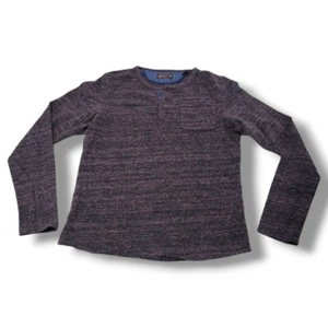 Camisa Scotch & Soda Talla Mediana Para Hombre Camisa Manga Larga Tres Botones Peso Pesado - Imagen 1 de 7