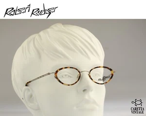 Robert Rudger 2275 148 3M, 90s silver & tortoise oval cat eye glasses frames NOS - Picture 1 of 10