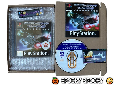 Colony Wars Vengenace PS1 - UK PAL VGC CIB with Reg - High Quality Packing - Image 1 of 4
