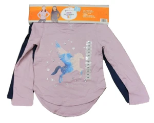 Member's Mark 2-Pack My Favorite Tees Purple unicorn/navy dreams 14/16 - Picture 1 of 3