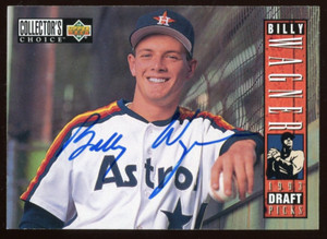 1993 Upper Deck BILLY WAGNER Signed Card autograph AUTO ASTROS RC
