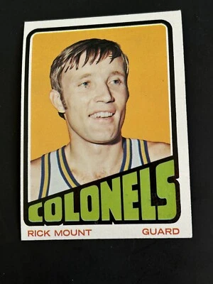 1972-73 Topps Basketball #237 Rick Mount EX+ ABA Kentucky Colonels Purdue - Image 1 of 2