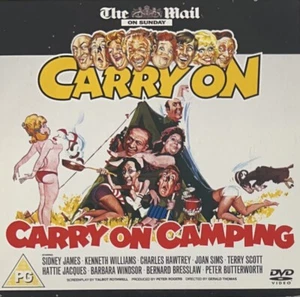 Carry On Camping - The Mail On Sunday Promotional DVD In A Card Sleeve - Picture 1 of 3