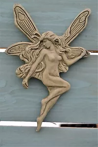 Adorno de jardín de piedra de placa de pared Fairy Jane - Imagen 1 de 2