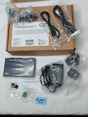 C2G C2G30014 4K HDMI Ultra-Slim HDBASET + RS232 y Transmisor IR Foto 1 de 4