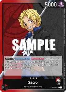 OP05-001, L, Sabo One Piece Awakening of the New Era Inglés - Imagen 1 de 1