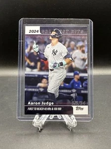 AARON JUDGE 2025 Topps Series One '24 Greatest Hits #GH-1 - Picture 1 of 2