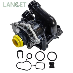 Engine Water Pump Thermostat Assembly 06H121026BA For Audi A4 VW Golf Jetta 2.0T - Picture 1 of 11