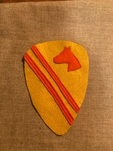 1930's WWII US Army 1st Cavalry Division Signals patch wool - Picture 1 of 1