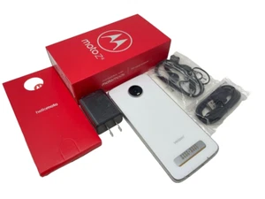 Nuevo Motorola Moto Z4 XT1980-4 Blanco Escarcha 128 GB Verizon T-Mobile AT&T Desbloqueado - Imagen 1 de 5