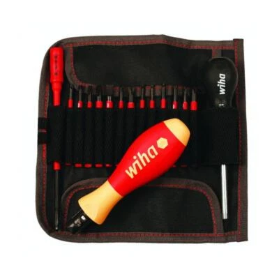 Wiha Tools 28792 Control de par aislado con cuchillas SlimLine, juego de 16 piezas Foto 1 de 4