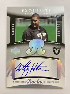 2005 Upper Deck Anttaj Hawthorne Exquisite Rookie RC Autograph Auto /150 SP Rare - Picture 1 of 2
