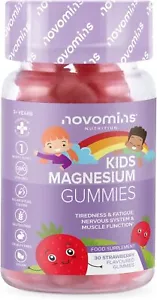 Kids Magnesium, Sleep And Iron Gummies Children Supplements Vitamins Novomins 30 - Picture 1 of 22