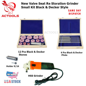 Valve Seat Re Storation Grinder  230v 50Hz  Small Kit Black & Decker Style USA