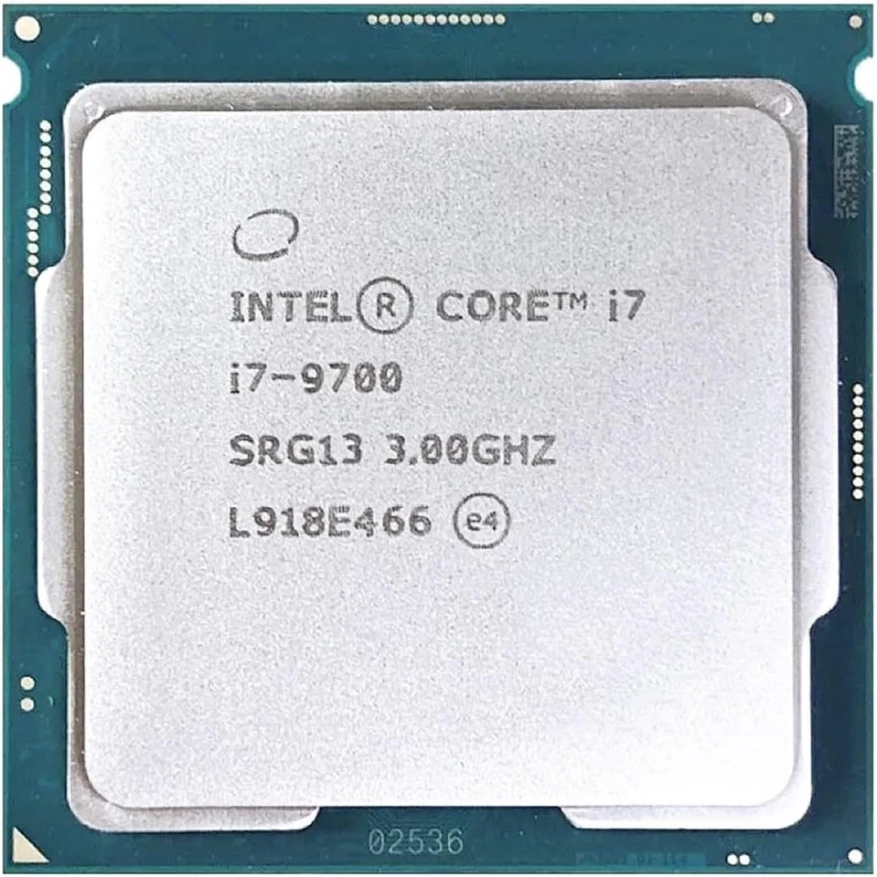 Intel i7 9th i7-9700 i7-9700K i7-9700F 8Core Generation CPU 处理器 — 第 1/1 张图片