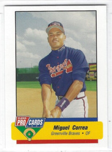 1994 Greenville Braves (Class AA-Atlanta Braves) Miguel Correa