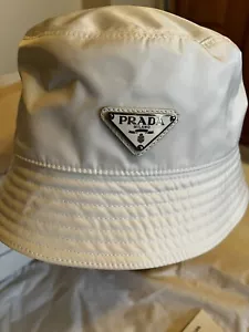 Prada Bucket Hat Small White - Picture 1 of 11