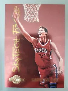 SkyBox SkyTech Force Shawn Bradley 1994-95 #SF4 Philadelphia 76ers NBA ¡Leer! - Imagen 1 de 2