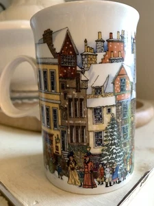 Dunoon Fine Stoneware England Christmas Tea Coffee Cup NEW - Picture 1 of 7