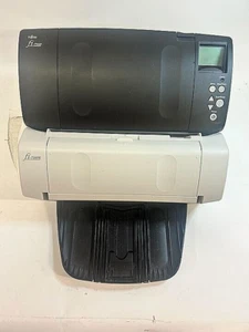 Fujitsu Fi-6670/fi-7160 Imprinter Scanner and Color Document Scanner-Tested - Afbeelding 1 van 6