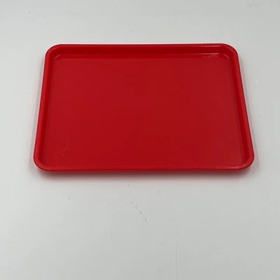 Bandeja roja para servir alimentos Melissa & Doug Slice & Stack mostrador de sándwiches REEMPLAZO Foto 1 de 2