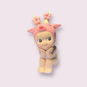 Authentic Sonny Angel Cherry Blossom Hanami Series Opened Confirm Blind Box Goat - Picture 1 of 3