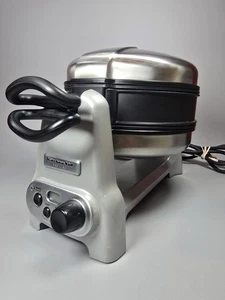 KitchenAid Pro Line KPWB100 Rotating Double Decker Belgian Waffle Maker - Picture 1 of 12