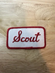 IH International Harvester Scout Service Uniform Hat Patch - Picture 1 of 2