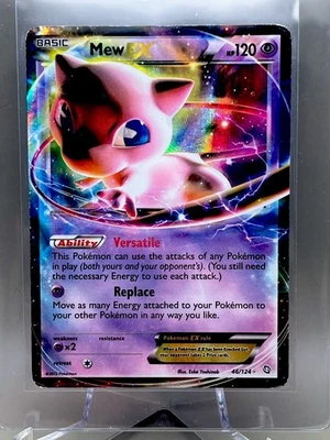 Pokemon 2012 TCG Mew EX Ultra Rare Holo Card 46/124 Dragons Exalted - Image 1 of 2