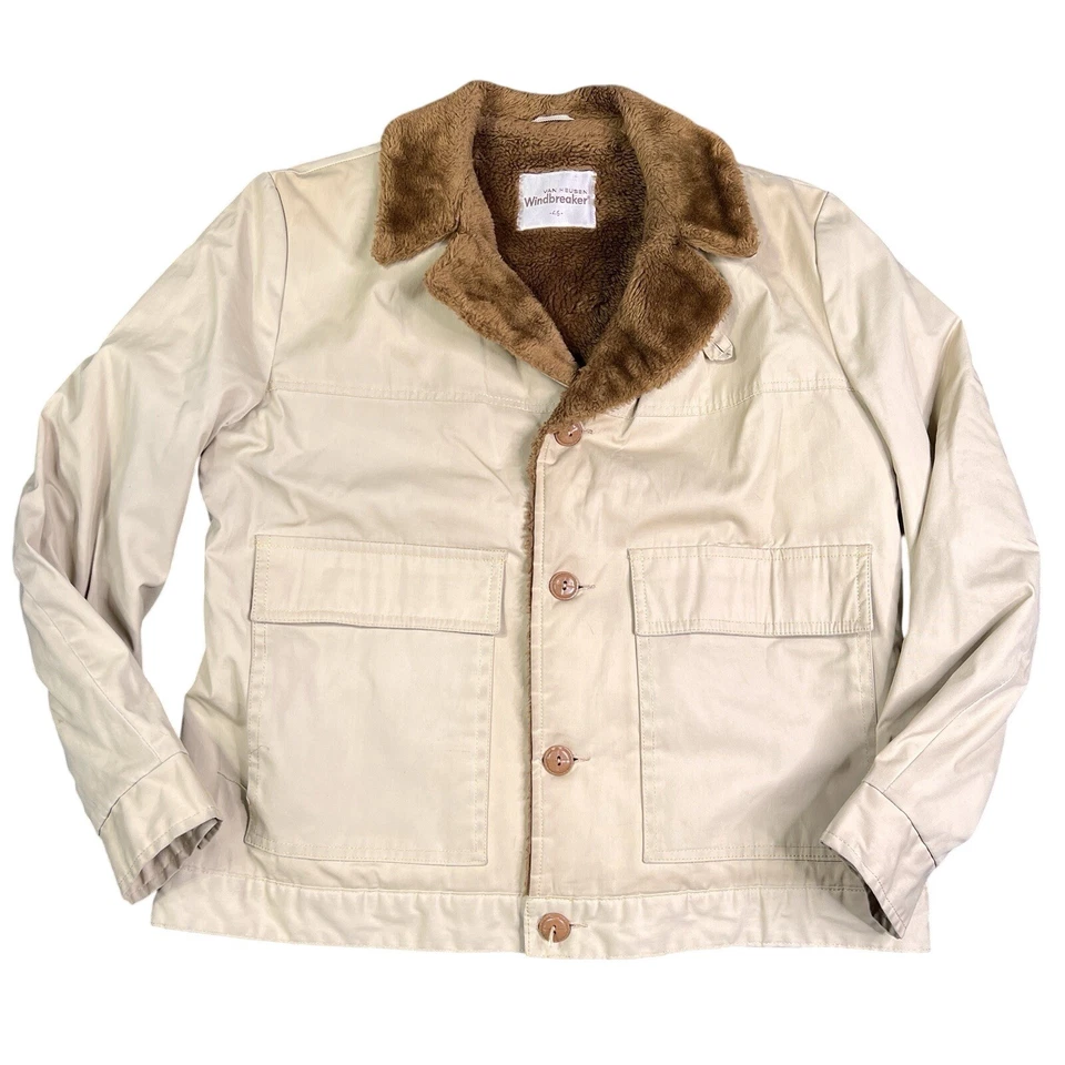 Chaqueta a Cuadros Van Heusen Resistente Años 50 60 Para Hombre Talla 46 Talla XXL De Colección Foto 1 de 4