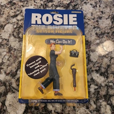 NUEVA figura de acción Rosie The Riveter 2003 por Accoutrements ¡PODEMOS HACERLO! Foto 1 de 4