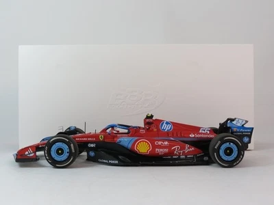 BBR Ferrari SF-24 #55 Carlos Sainz Jr Miami GP 2024 1/18 BBR241855B - Immagine 1 di 4