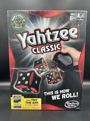 Yahtzee Classic Dice Family Game Hasbro Gaming Red And Black 2012 Game - SEALED - Image 1 of 4